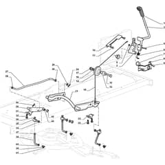ESTATE 3084 H - 2019 - 2T2100281/STX - Stiga Ride On Mower Cutting Plate Lifting Diagram