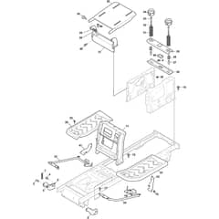 Estate 384e - 2023 - 2T2200481/ST2S - Stiga Ride On Mower Frame Diagram