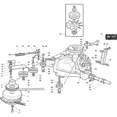 ESTATE 4092 H - 2014-2019 - 2T0430481/14 - Stiga Ride On Mower Clutch Diagram