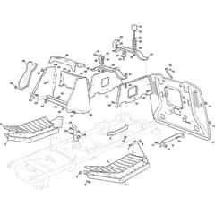ESTATE 4092 H - 2020-2022 - 2T0430481/ST1P - Stiga Ride On Mower Frame Diagram