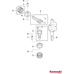 ESTATE 4398 HK AP - 2019-2020 - 2T2610681/AP19 - Stiga Ride On Mower Crankshaft Diagram