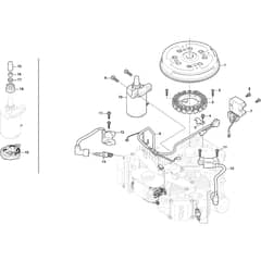 ESTATE 5102 HW - 2020 - 2T1750481/ST1P - Stiga Ride On Mower Ignition Coil Diagram