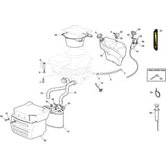 ESTATE 598 W Special - 2022-2025 - 2T2600381/ST2 - Stiga Ride On Mower Engine Diagram