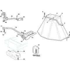 ESTATE 6102 HW2 - 2020-2021 - 2T0980481/ST1 - Stiga Ride On Mower Options Diagram