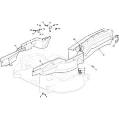 ESTATE 6102 HW - 2020-2021 - 2T0970281/ST1P - Stiga Ride On Mower Guards Diagram