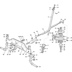 ESTATE 7102 W - 2023-2024 - 2T0970481/ST1P - Stiga Ride On Mower Steering Diagram