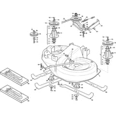 ESTATE 792 SE - 2024 - 2T0780481/ST2 - Stiga Ride On Mower Cutting Plate Diagram