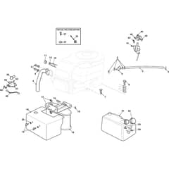 ESTATE 798 - 2025 - 2T0810481/ST1 - Stiga Ride On Mower Engine Diagram