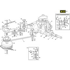 ESTATE 9102 W - 2025 - 2T0990381/ST1 - Stiga Ride On Mower TT Transmission Diagram