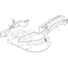 ESTATE 9102 WX - 2025 - 2T1430381/ST2 - Stiga Ride On Mower Guards Diagram