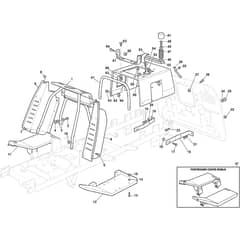 ESTATE 9102 WX - 2022-2024 - 2T1430381/ST2P - Stiga Ride On Mower Frame Diagram
