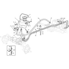 ESTATE 9102 WX - 2022-2024 - 2T1430381/ST2P - Stiga Ride On Mower Transmission Group Diagram