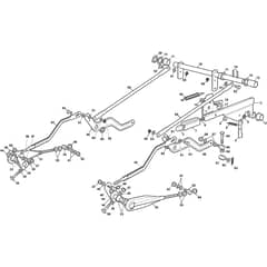 ESTATE 9122 W - 2023 - 2T1310481/ST2P - Stiga Ride On Mower Cutting Plate Lifting Diagram