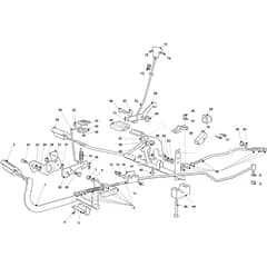 ESTATE 9122 W - 2025 - 2T1315381/ST1 - Stiga Ride On Mower Brake and Gearbox Controls Diagram