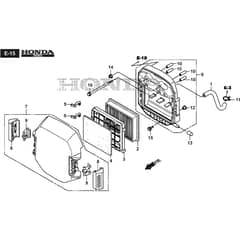ESTATE 9122 WX - 2022-2025 - 2T1535381/ST2 - Stiga Ride On Mower Air Filter Diagram