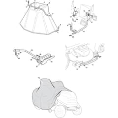 ESTATE Pro 9122 XWSY - 2020-2021 - 2T1535381/ST1 - Stiga Ride On Mower Options Diagram