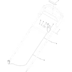 Toro eSuper Recycler eC48A 48cm - 21848 (409411874 - 411699999) Starter Switch