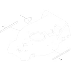 Toro eSuper Recycler eC53AST 53cm - 21695 (400000000 - 414999999) Decal