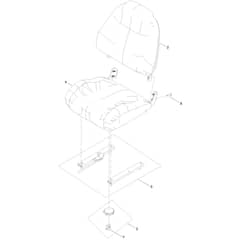 Toro eTimeCutter 107cm - 75642 (416300000 - 417299999) Seat