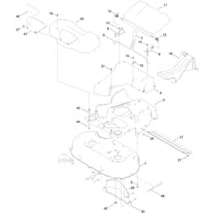 Toro eTimeMaster eTM76 76cm 60V - 21876 (400000000 - 414899999) Housing
