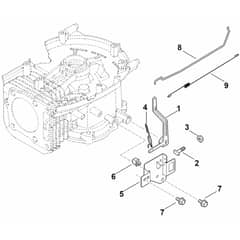Stihl EVC 1000.0 (EVC1000-0001) - Regulator Linkage - Parts Diagram