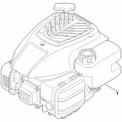Stihl EVC 200.2 (EVC200-0003) - Engine - Parts Diagram