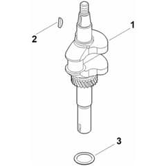 Stihl EVC 200.4 (EVC200-0009) - Crankshaft - Parts Diagram