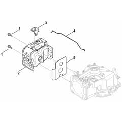 Stihl EVC 205.0 (EVC205-0001) - Muffler - Parts Diagram