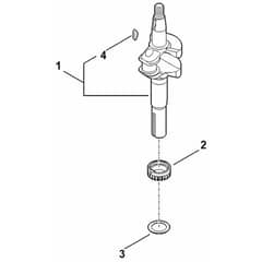 Stihl EVC 205.0 (EVC205-0002) - Crankshaft - Parts Diagram