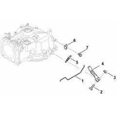 Stihl EVC 205.0 (EVC205-0002) - Regulator Linkage - Parts Diagram