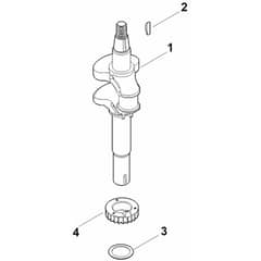 Stihl EVC 300.1 (EVC300-0003) - Crankshaft - Parts Diagram