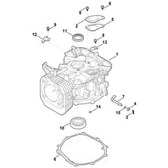 Stihl EVC 4000.0 (EVC4000-0001) - Crankcase - Parts Diagram