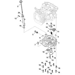 Stihl EVC 4000.2 (EVC4000-0004) - Governor Gear, Oil Pan - Parts Diagram