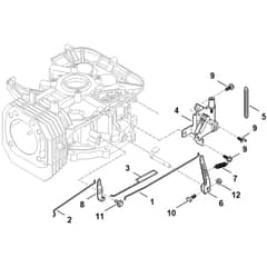 Stihl EVC 4000.2 (EVC4000-0004) - Regulator Linkage - Parts Diagram