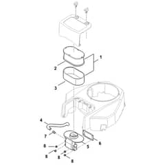 Stihl EVC 7000.0 (EVC7000-0002) - Air Filter - Parts Diagram