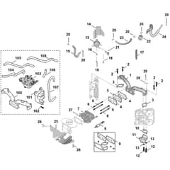 Stihl EVC 7000.0 (EVC7000-0002) - Fuel System - Parts Diagram