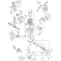 Makita EW1050H - Engine Pump - Power Tool 01 Diagram