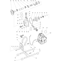 Makita EW1050H - Engine Pump - Power Tool 03 Diagram