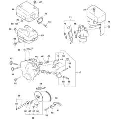 Makita EW2051H - Engine Pump - Power Tool 03 Diagram