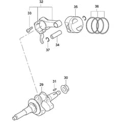 Makita EW3050H - Engine Pump - Power Tool 02 Diagram