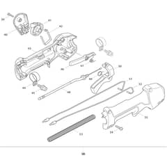 Makita EX2650LH - Multi Function Power Head - Power Tool 02 Diagram