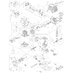 Makita EX2650LH - Multi Function Power Head - Power Tool 03 Diagram