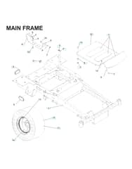 Husqvarna Ez17 - Mainframe - Right Side