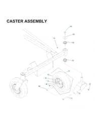 Husqvarna Ez21 - Casters