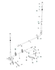 Husqvarna Ez22 Ce - Brake / Rear Mower Lift