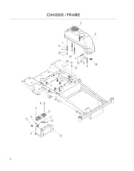 Husqvarna Ez4624 Bf - Chassis & Frame 2