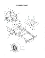 Husqvarna Ez4822 - Chassis & Frame