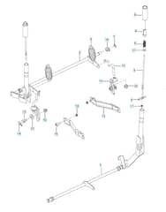 Husqvarna Ez5224 - Brake / Rear Mower Lift
