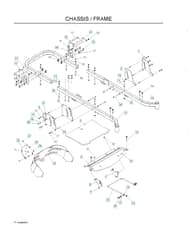 Husqvarna Ez6124 - Chassis & Frame