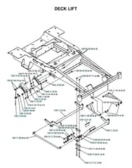 Husqvarna Ez 4217 Kaa - Mower Lift & Deck Lift